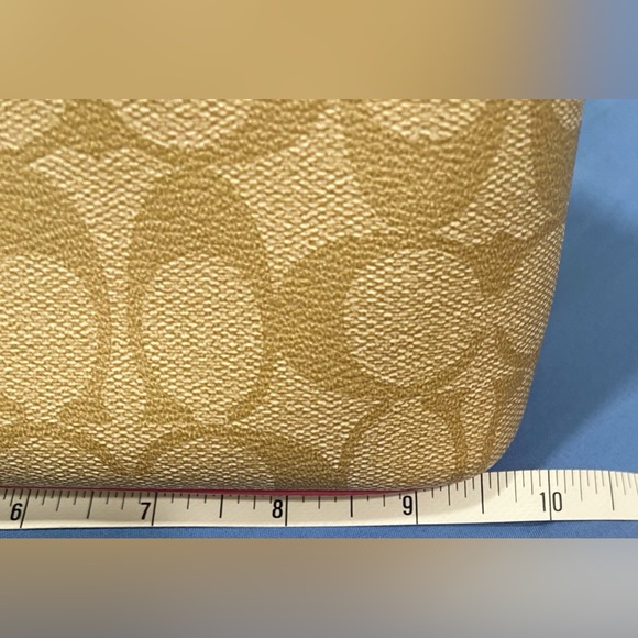 COACH PEYTON SIGNATURE DOME CORA SATCHEL VINTAGE - Picture 4 of 10